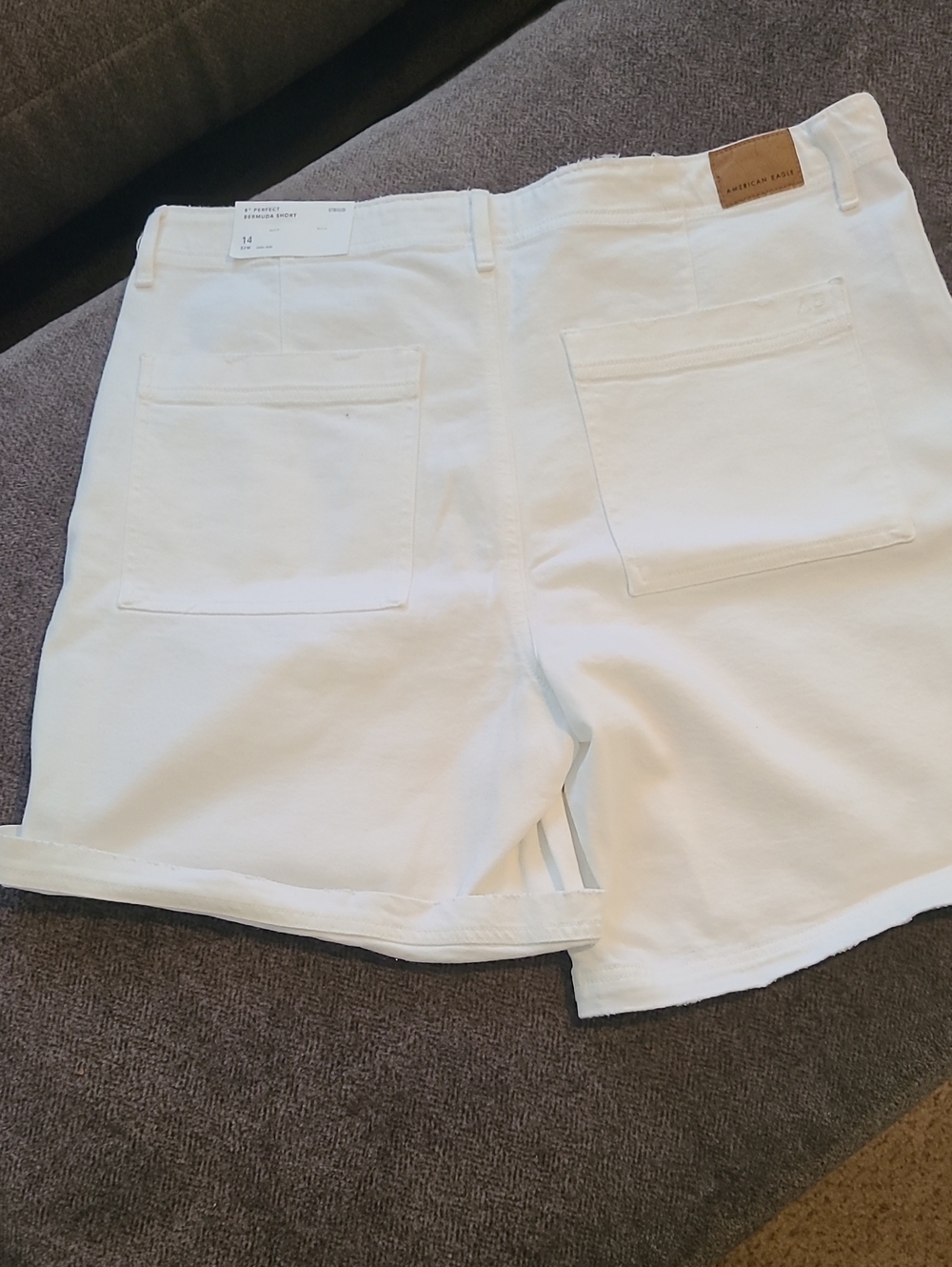 Womens American Eagle White Casual Shorts